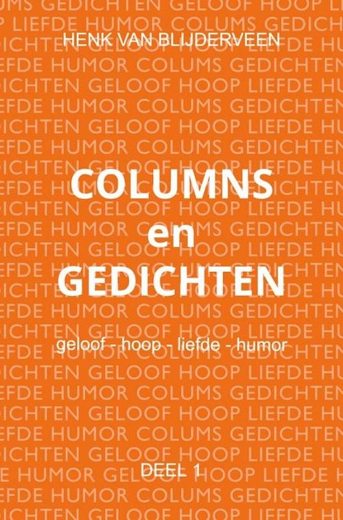 Foto van Columns en gedichten - 1 - henk van blijderveen - ebook