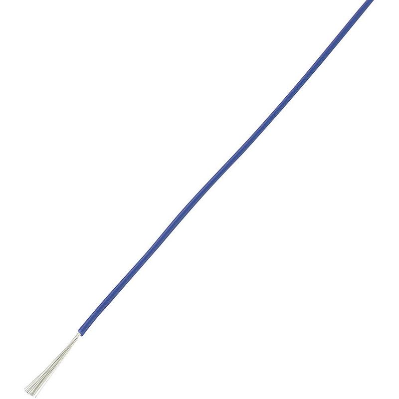 Foto van Tru components 1566854 draad liy 1 x 0.50 mm² blauw 10 m