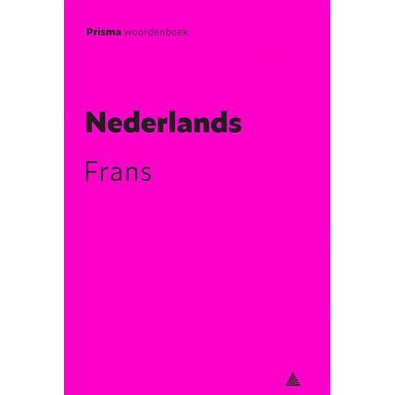 Foto van Prisma woordenboek nederlands-frans