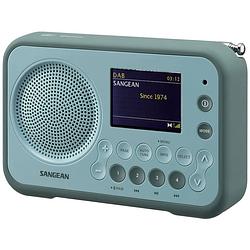 Foto van Sangean dpr-76bt zakradio dab+, vhf (fm) aux, bluetooth, dab+, fm toetsvergrendeling lichtblauw