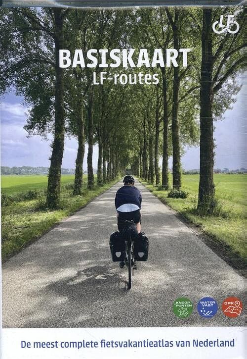 Foto van Basiskaart lf-routes - paperback (9789072930750)