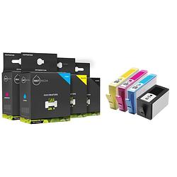 Foto van Inktmedia® - geschikt hp 920xl serie set cartridges met chip