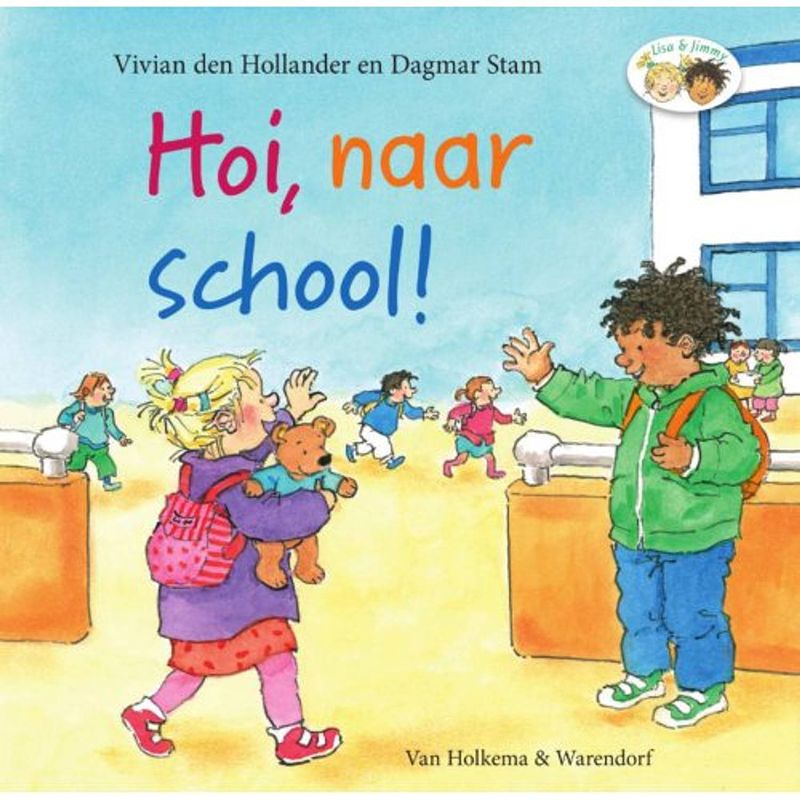 Foto van Hoi, naar school! - lisa en jimmy