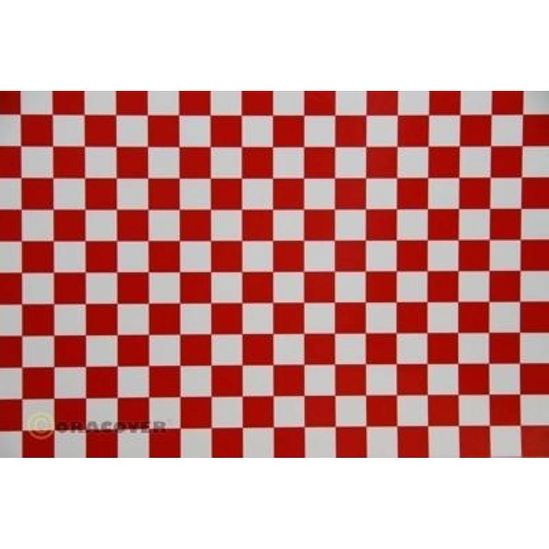 Foto van Oracover 99-010-023-002 plotterfolie easyplot fun 4 (l x b) 2 m x 38 cm wit, rood