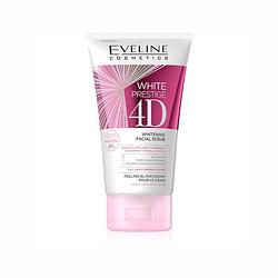 Foto van Eveline cosmetics white prestige 4d whitening facial scrub 150ml.