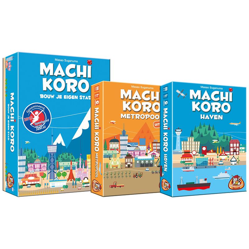 Foto van Machi koro + uitbreidingen