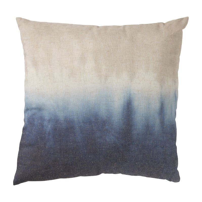 Foto van Kussen faded - blauw - 45x45 cm