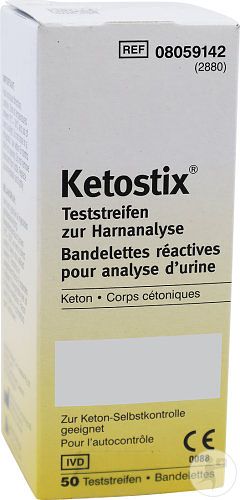 Foto van Ketostix teststrips