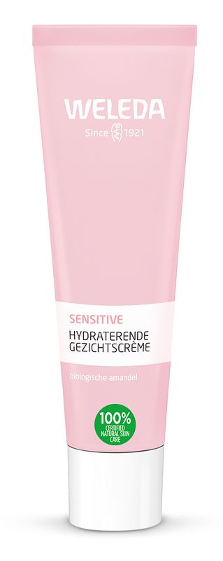 Foto van Weleda sensitive soothing moisturiser organic almond