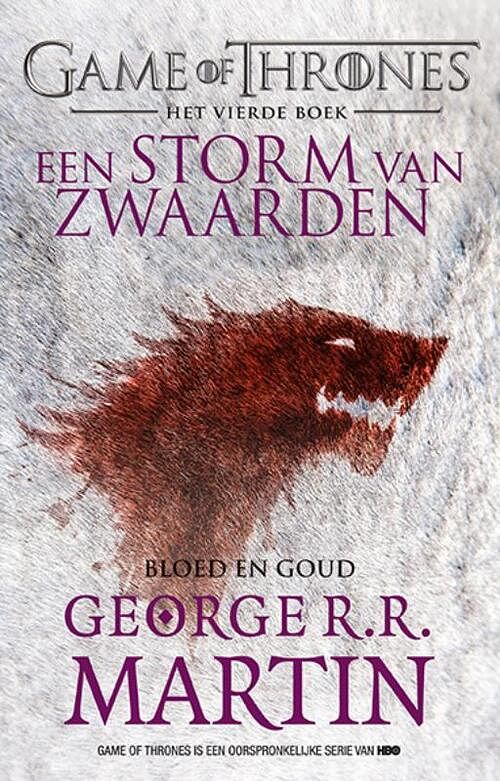 Foto van Game of thrones 4 - storm van zwaarden - bloed en goud - george r.r. martin - paperback (9789021045610)