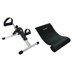 Foto van Tunturi - fitness set - stoelfiets - fitnessmat 160 cm x 60 cm x 0,7 cm