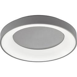 Foto van Wofi 10452 shay led-plafondlamp 37 w antraciet