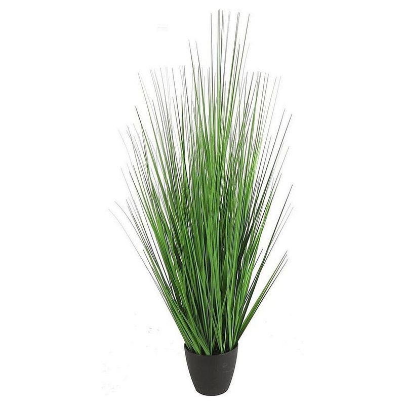 Foto van Tom kunstplant poaceae 90 x 25 cm polyresin groen