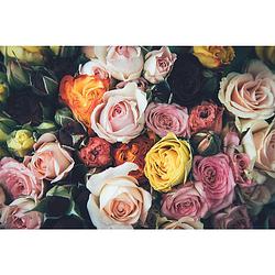 Foto van Inductiebeschermer - roses - 82x52 cm