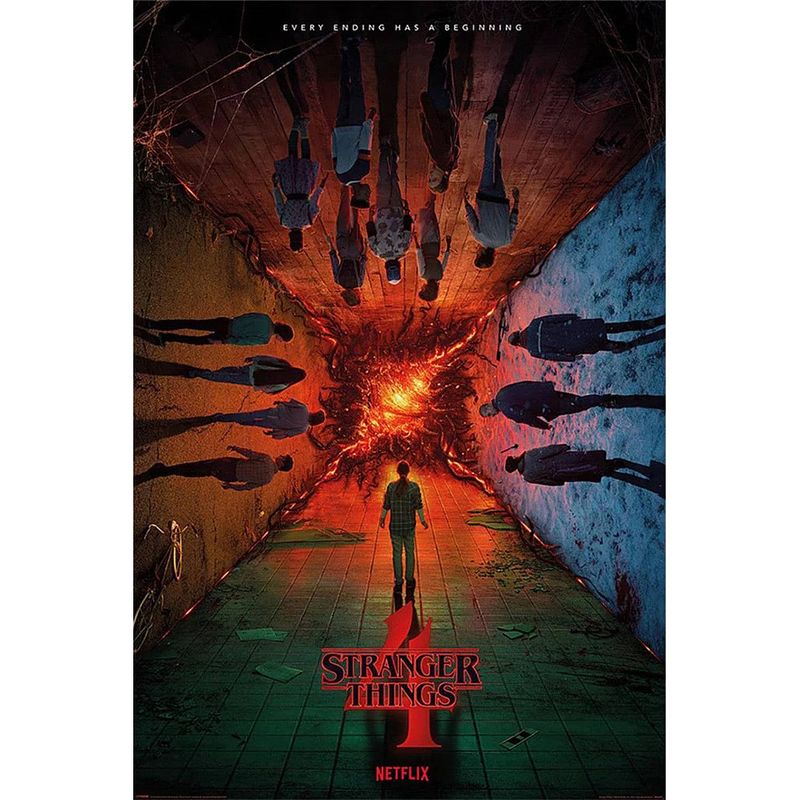 Foto van Poster stranger things 4 every ending has a beginning 61x91,5cm