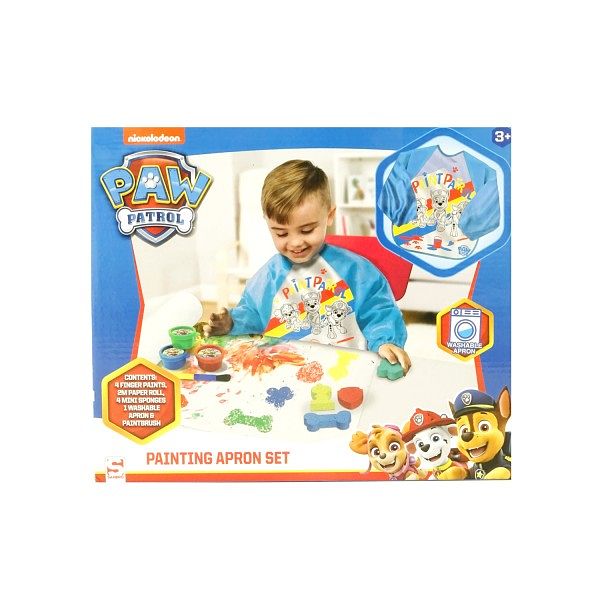 Foto van Paw patrol verfset met schort