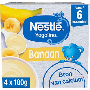 Foto van Yogolino® banaan 6+ baby toetje bij jumbo