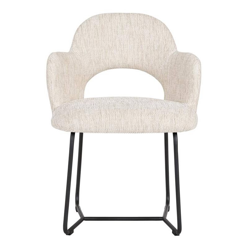 Foto van Must living arm chair vista,81x60x59 cm, polaris natural