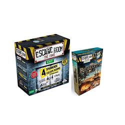 Foto van Spellenbundel - escape room - 2 stuks - the game basisspel & uitbreiding redbeard's gold