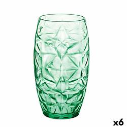 Foto van Glas oriente groen glas 470 ml (6 stuks)