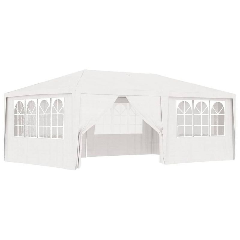 Foto van Vidaxl partytent met zijwanden professioneel 90 g/m² 4x6 m wit