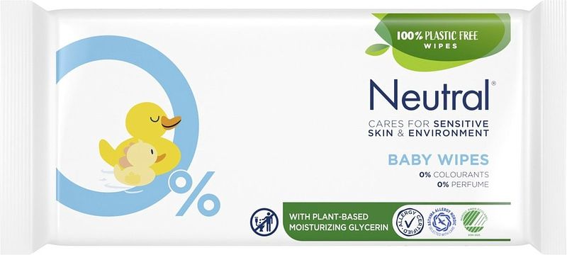 Foto van Neutral 0% baby wipes parfumvrij 52 stuks bij jumbo