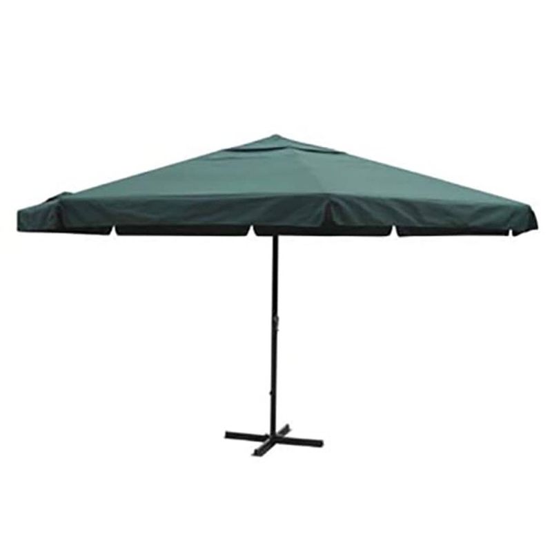 Foto van Vidaxl parasol samos 500 cm aluminium groen