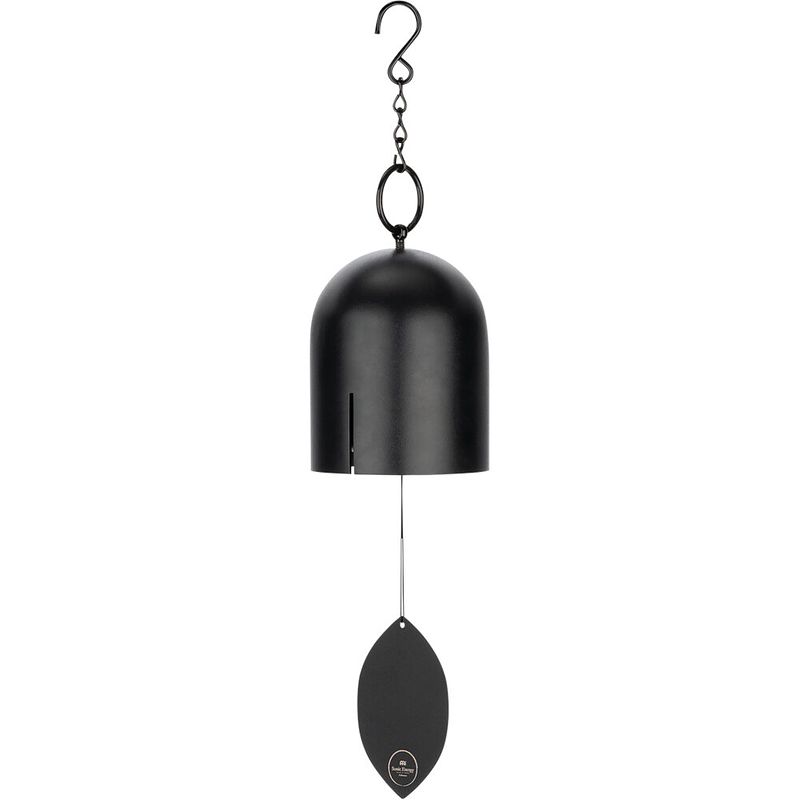 Foto van Meinl hib18bk hanging iron bell voor meditatie en ontspanning