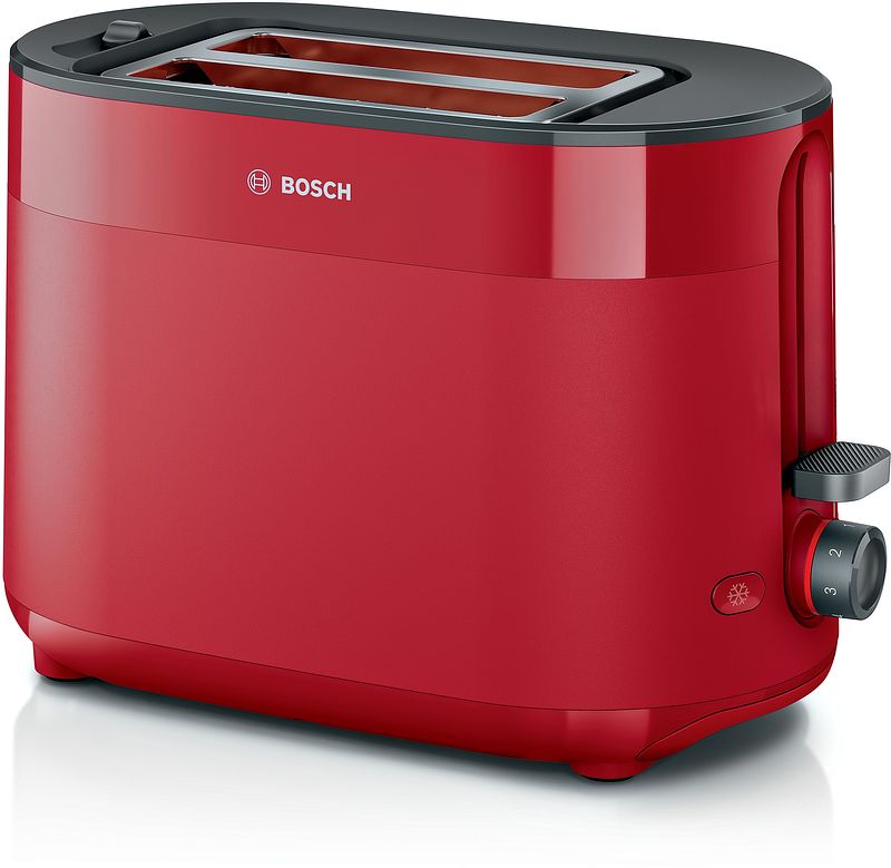 Foto van Bosch tat2m124 broodrooster rood