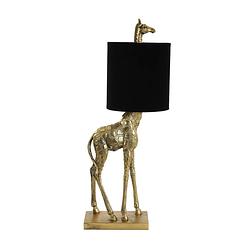 Foto van Light & living - tafellamp giraffe - 28x20x68cm - brons