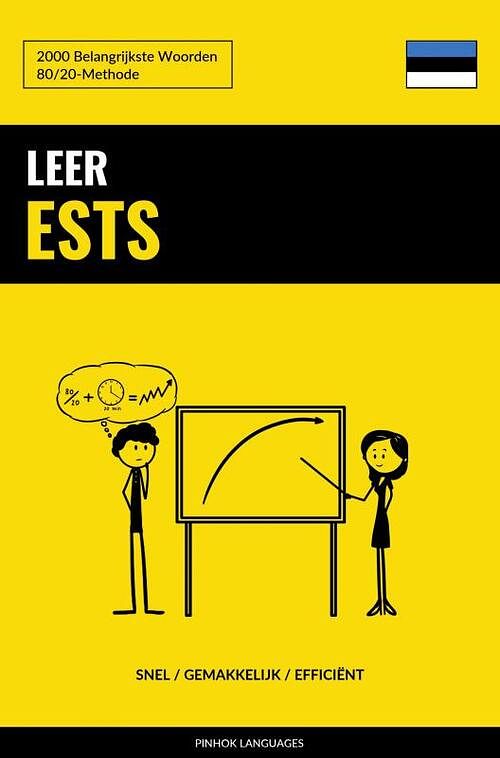 Foto van Leer ests - snel / gemakkelijk / efficiënt - pinhok languages - paperback (9789403658360)