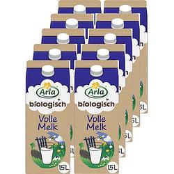 Foto van Arla biologische volle melk 10 x 1, 5l bij jumbo