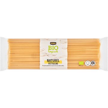 Foto van Jumbo biologische naturel fettuccine 500g