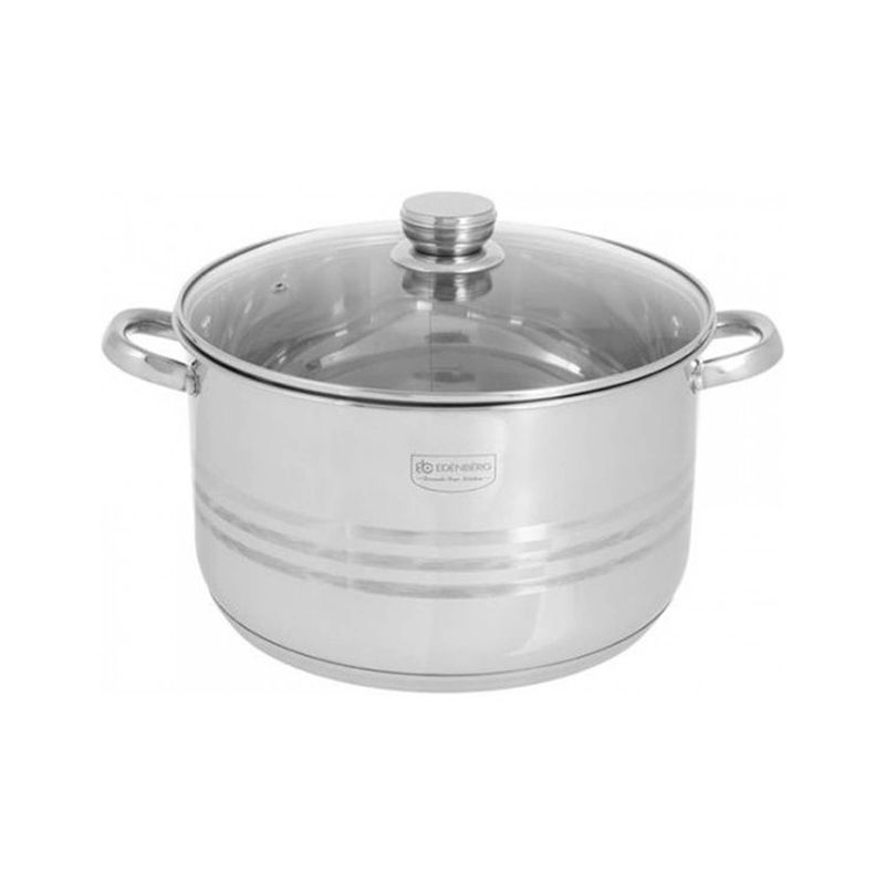 Foto van Edënbërg classic line - kookpan met deksel - rvs - ø 32 cm