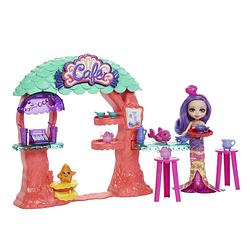 Foto van Mattel 16 delig enchantimals onderwater café speelset