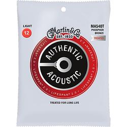 Foto van Martin strings ma540t authentic lifespan 2.0 phosphor bronze