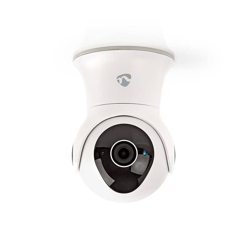 Foto van Nedis wifi smart ip camera | pan/tilt | full hd 1080p | outdoor | waterproof ip-camera zwart