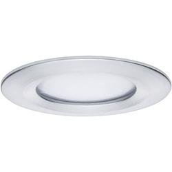 Foto van Paulmann coin led-inbouwlamp voor badkamer set van 3 stuks 18 w ip44 aluminium (geborsteld)