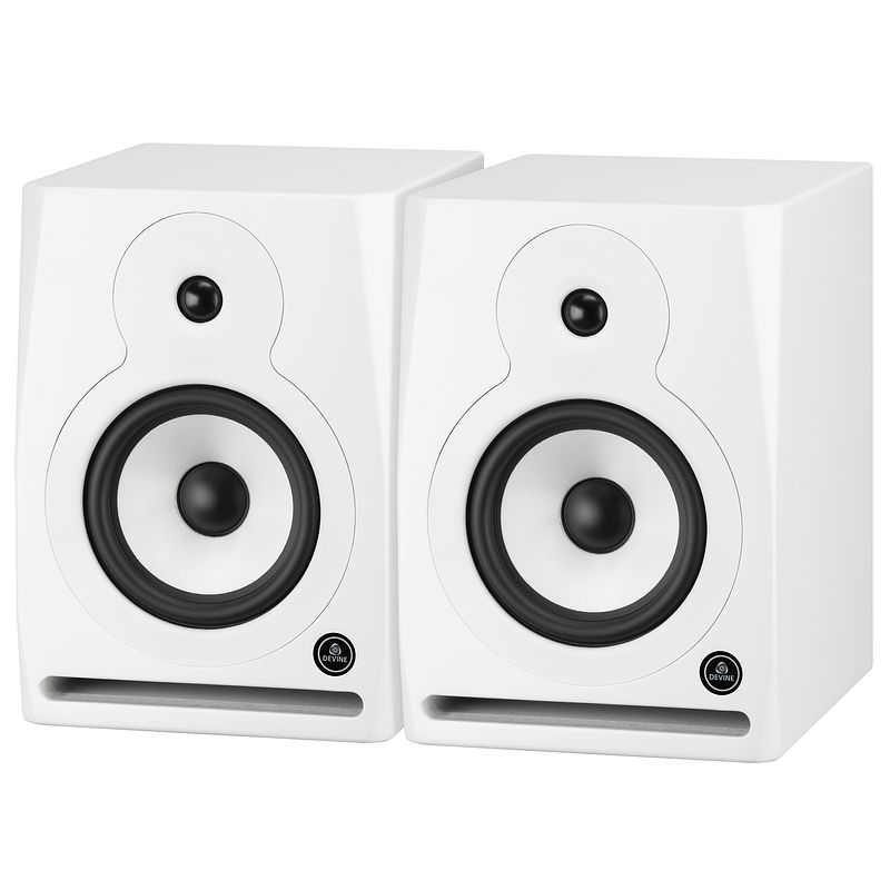 Foto van Devine rx-6a white (2x) studiomonitoren