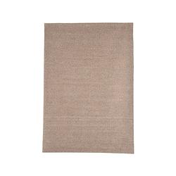 Foto van Label51 vloerkleden wolly - taupe - wol - 160x230 cm