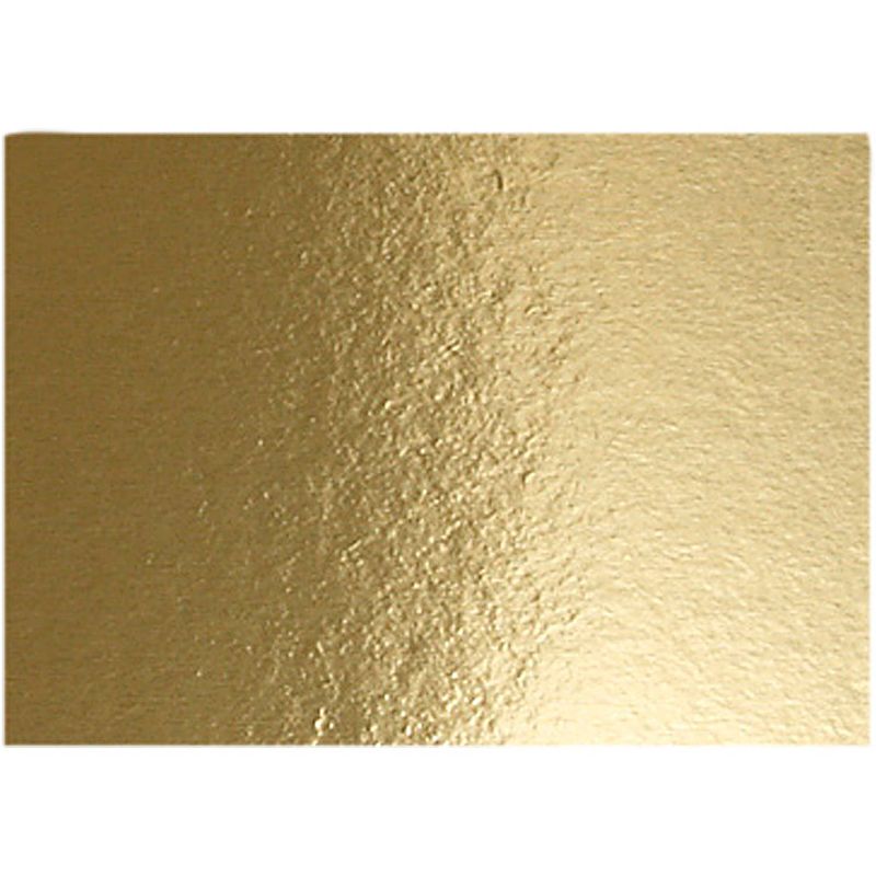 Foto van Packlinq metallic foliekarton. goud. a4. 210x297 mm. 280 gr. 10 vel/ 1 doos