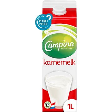 Foto van Campina karnemelk 1l bij jumbo