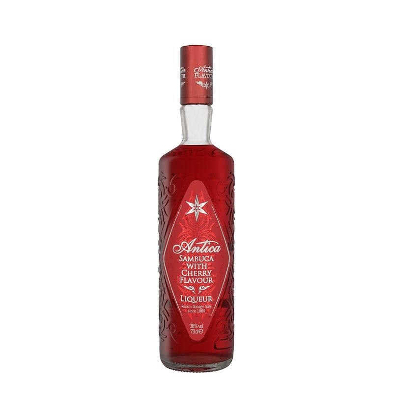 Foto van Antica sambuca cherry 70cl gedistilleerd