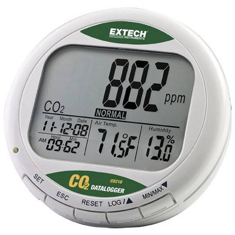 Foto van Extech co210 kooldioxidemeter 0 - 9999 ppm