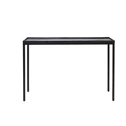 Foto van Light&living side table 121x35x80 cm kendra mat zwart