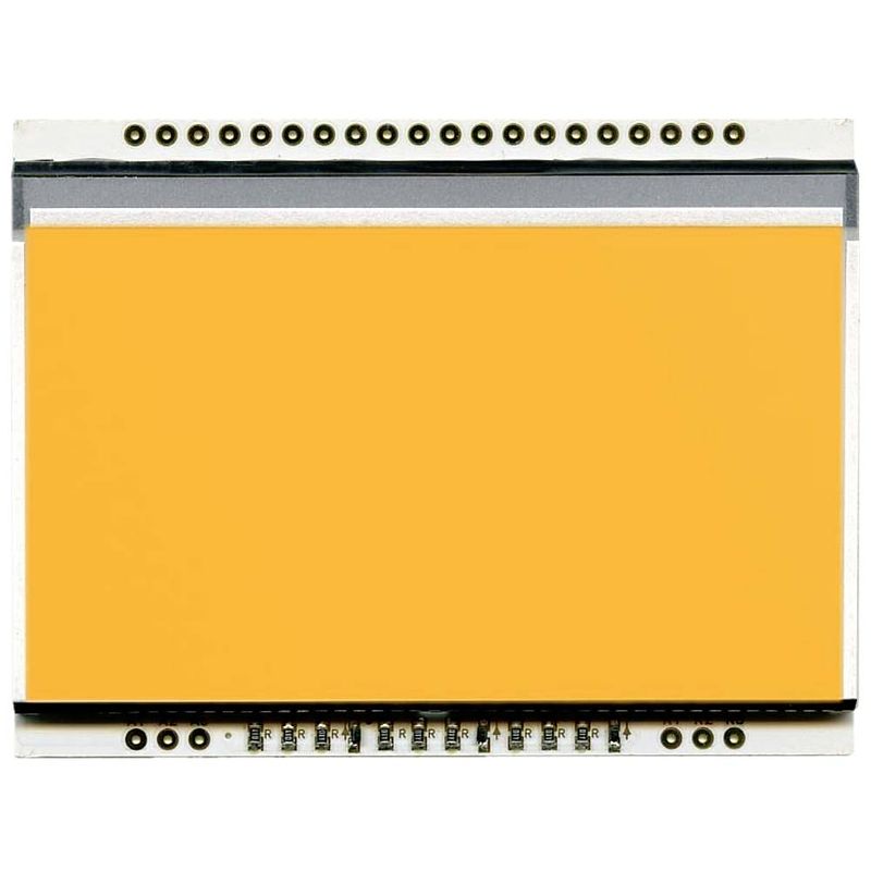 Foto van Display elektronik achtergrond verlichting amber