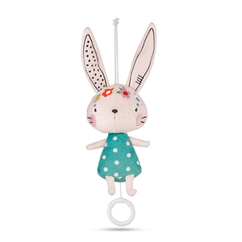 Foto van Lemon ribbon bunny muziekknuffel