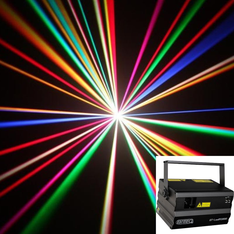 Foto van Briteq bt-laser2000 rgb laser