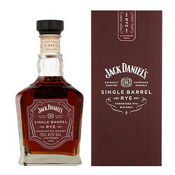 Foto van Jack daniel'ss single barrel rye 70cl whisky + giftbox