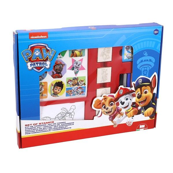 Foto van Paw patrol stempeldoos maxi 22-delig